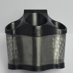 Polder Black and Stainles Steel Styling Station (INV#013)